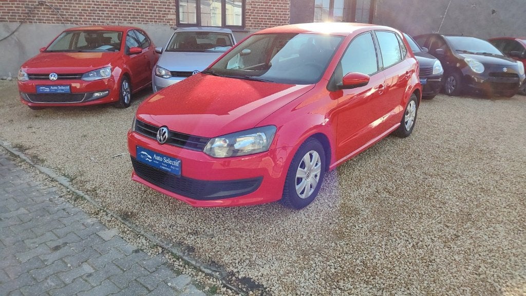 VW POLO// 1.2 ESSENCE/ 100000KM / CARNET//GARANTIE, Autos, Volkswagen, Rouge, Achat, Entreprise, Boîte manuelle