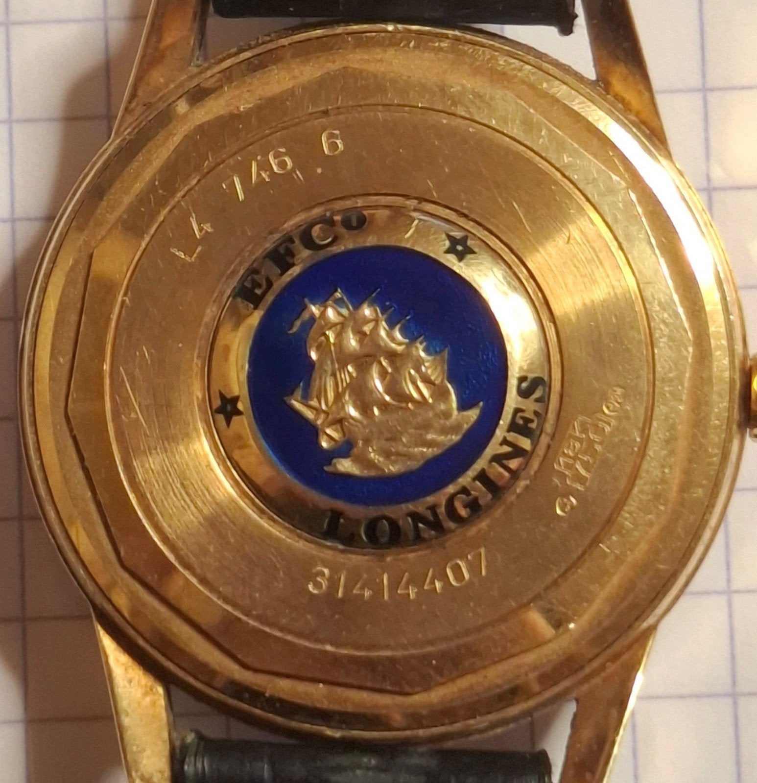 Montre Longines FLAGSHIPS, Enlèvement ou Envoi, Or, Longines