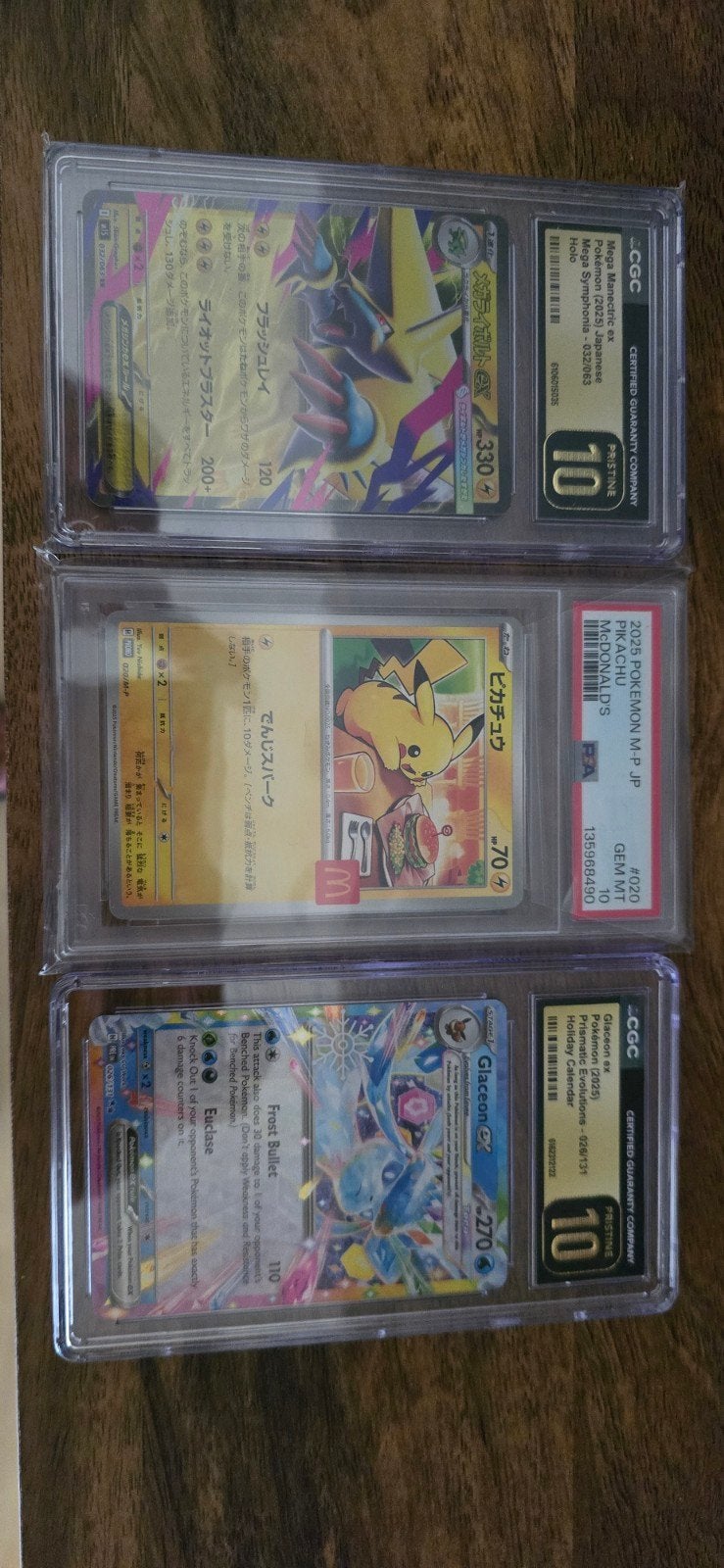 mc do promo psa 10 en 2x pristine 10, Hobby en Vrije tijd, Verzamelkaartspellen | Yu-gi-Oh!, Ophalen