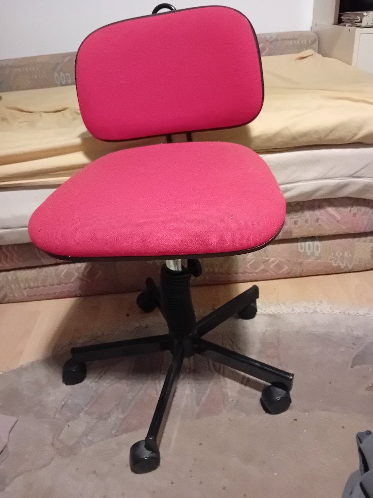 2 Buraustoelen, rood en wit, Ophalen, Overige typen, Zo goed als nieuw, Rood