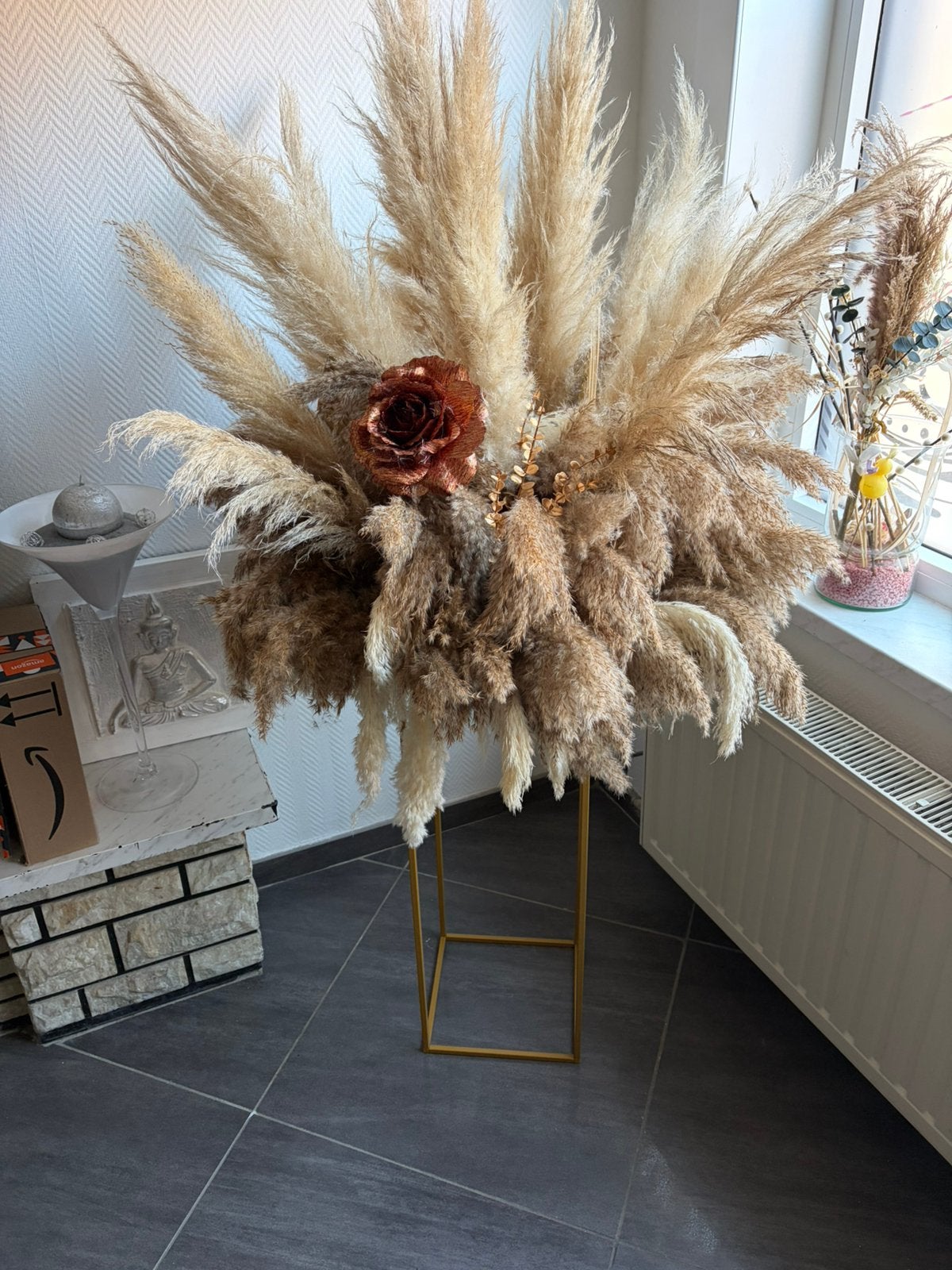 Montage pampas 50 euros, Enlèvement, Comme neuf