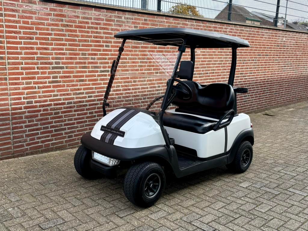 Prachtig Elektrische Clubcar Golfkar Black&White Edition, Ophalen of Verzenden, Zo goed als nieuw, Golfkar
