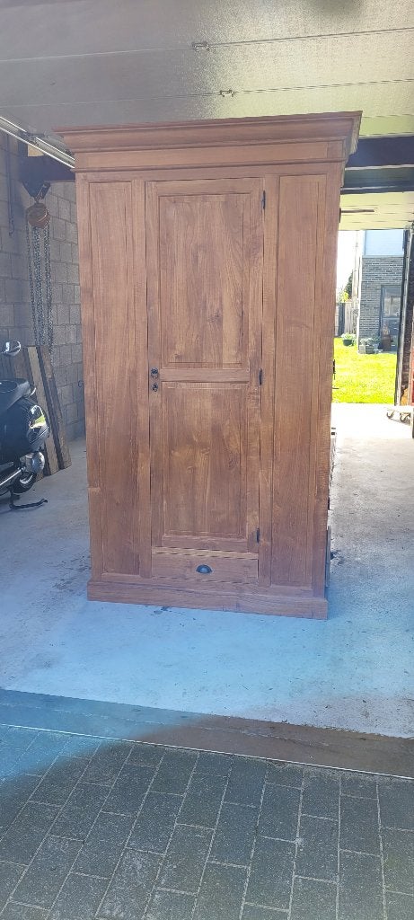 teak kast, Huis en Inrichting, Kasten | Dressoirs, Ophalen, Nieuw, Teakhout, Met lade(s)
