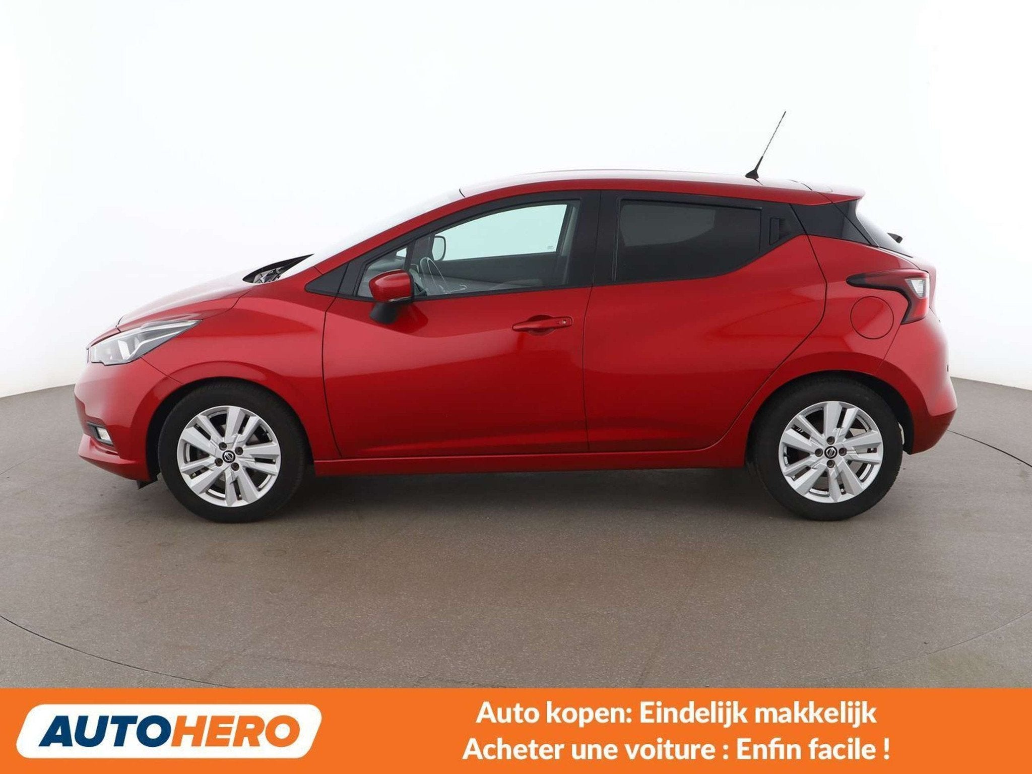 Nissan Micra 0.9 Acenta (bj 2018), Auto's, Voorwielaandrijving, 898 cc, Stof, Gebruikt