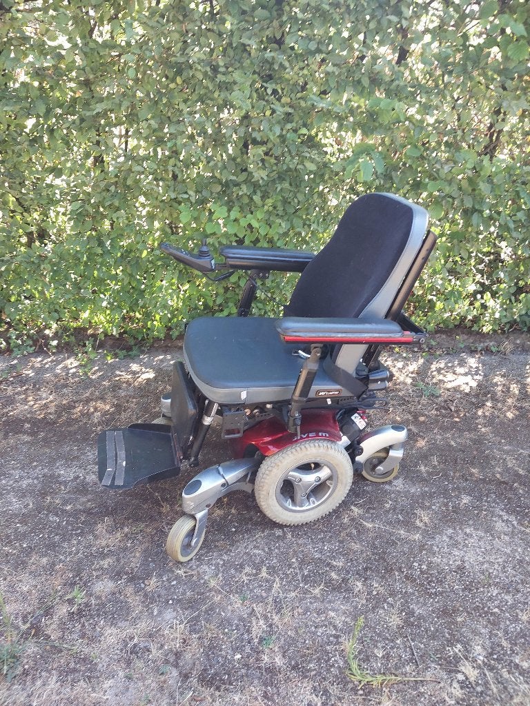 Elektrische rolstoel Quickie Jive M, Ophalen, Gebruikt, Elektrische rolstoel