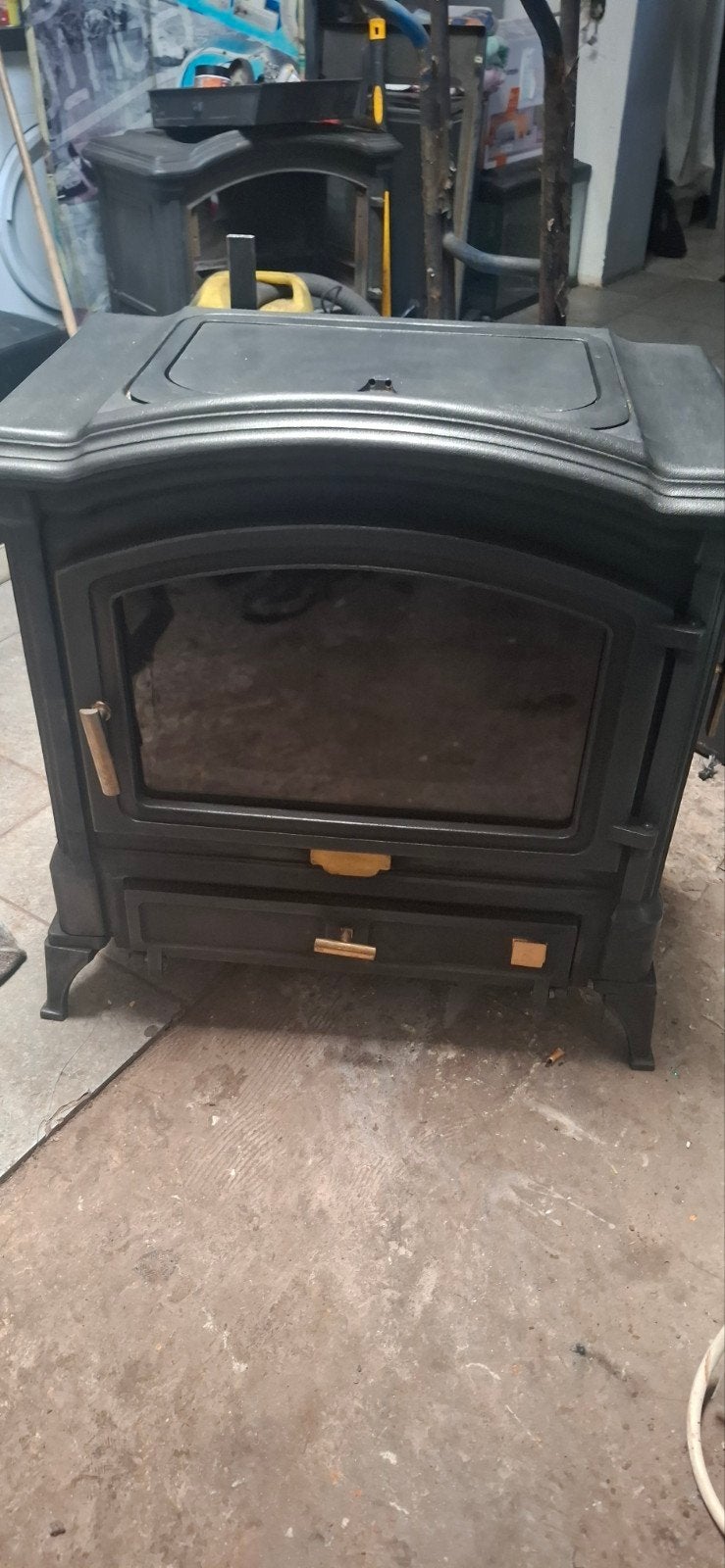 poêle surdiac 16kw bois charbon avec trémie.  IMPECCABLE, Maison & Meubles, Poêle à charbon, Comme neuf, Enlèvement, Bois