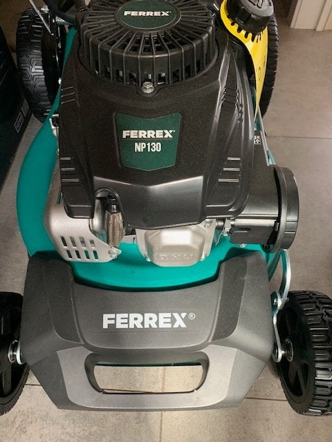 Ferrex benzine grasmaaier, Tuin en Terras, Ophalen, Cirkelmaaier, Mulchfunctie, Ferex