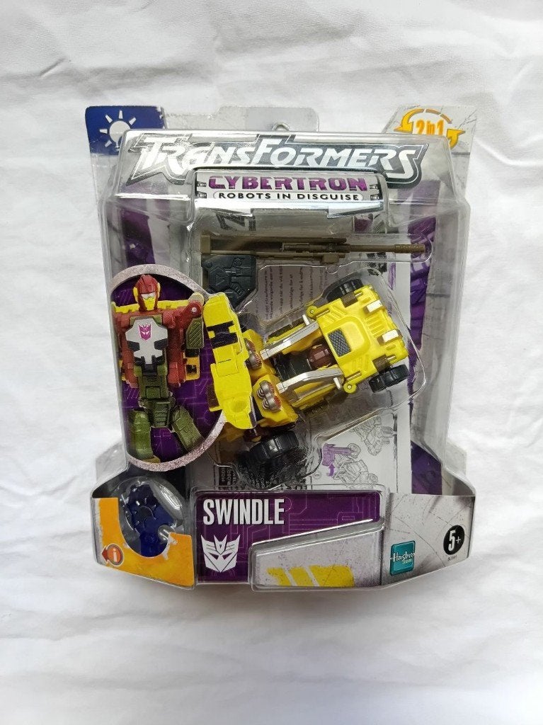 Transformers Cybertron Swindle, Verzamelen, Transformers, Overige generaties, Ophalen of Verzenden, Zo goed als nieuw, Decepticons