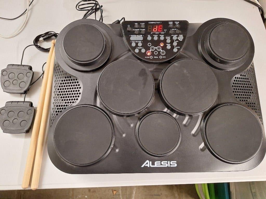 Batterie électronique portable, Muziek en Instrumenten, Ophalen, Gebruikt, Overige merken, Elektronisch