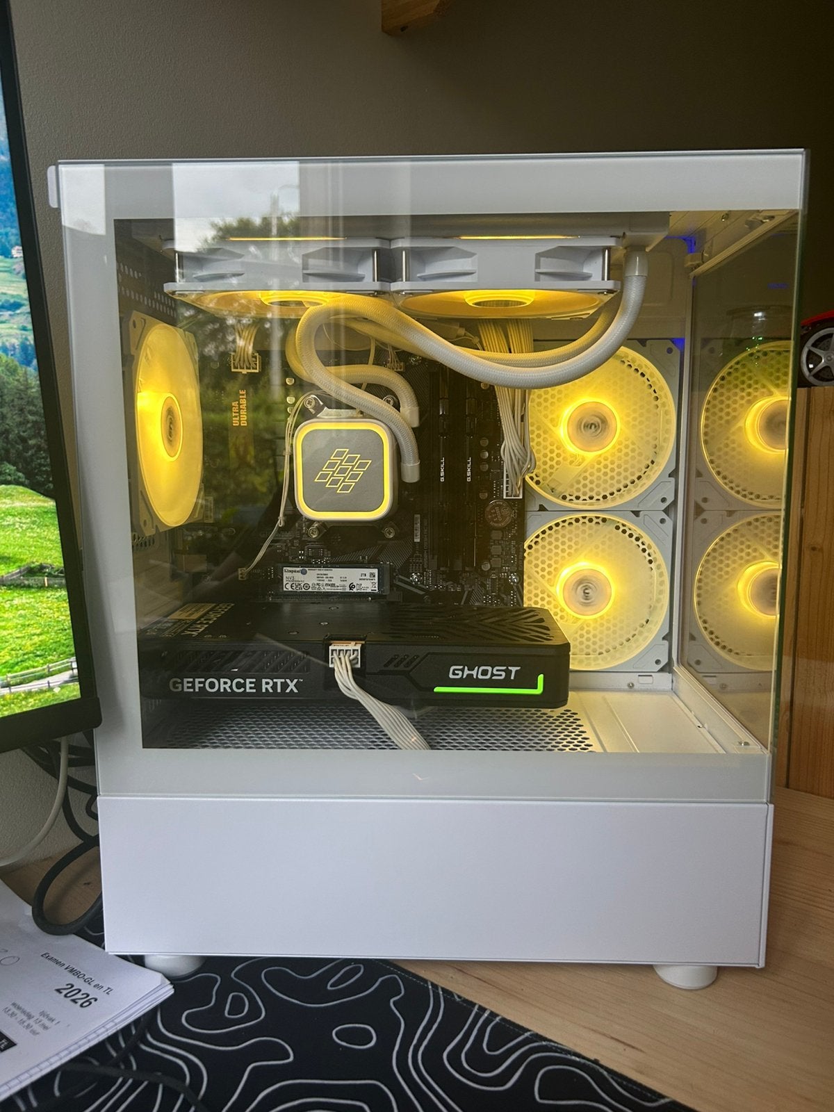 Gaming pc rtx 5060 r7 5800x, Ophalen, Zo goed als nieuw