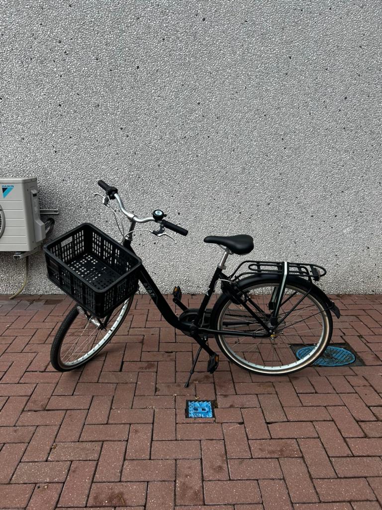 Batavus Star 26 Meisjesfiets 3 versnellingen Grijs, Fietsen en Brommers, Velgrem, Versnellingen, Zo goed als nieuw, Ophalen