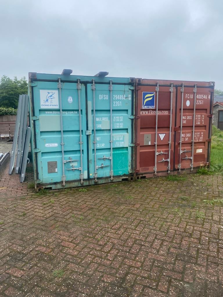 Zeecontainers, Enlèvement