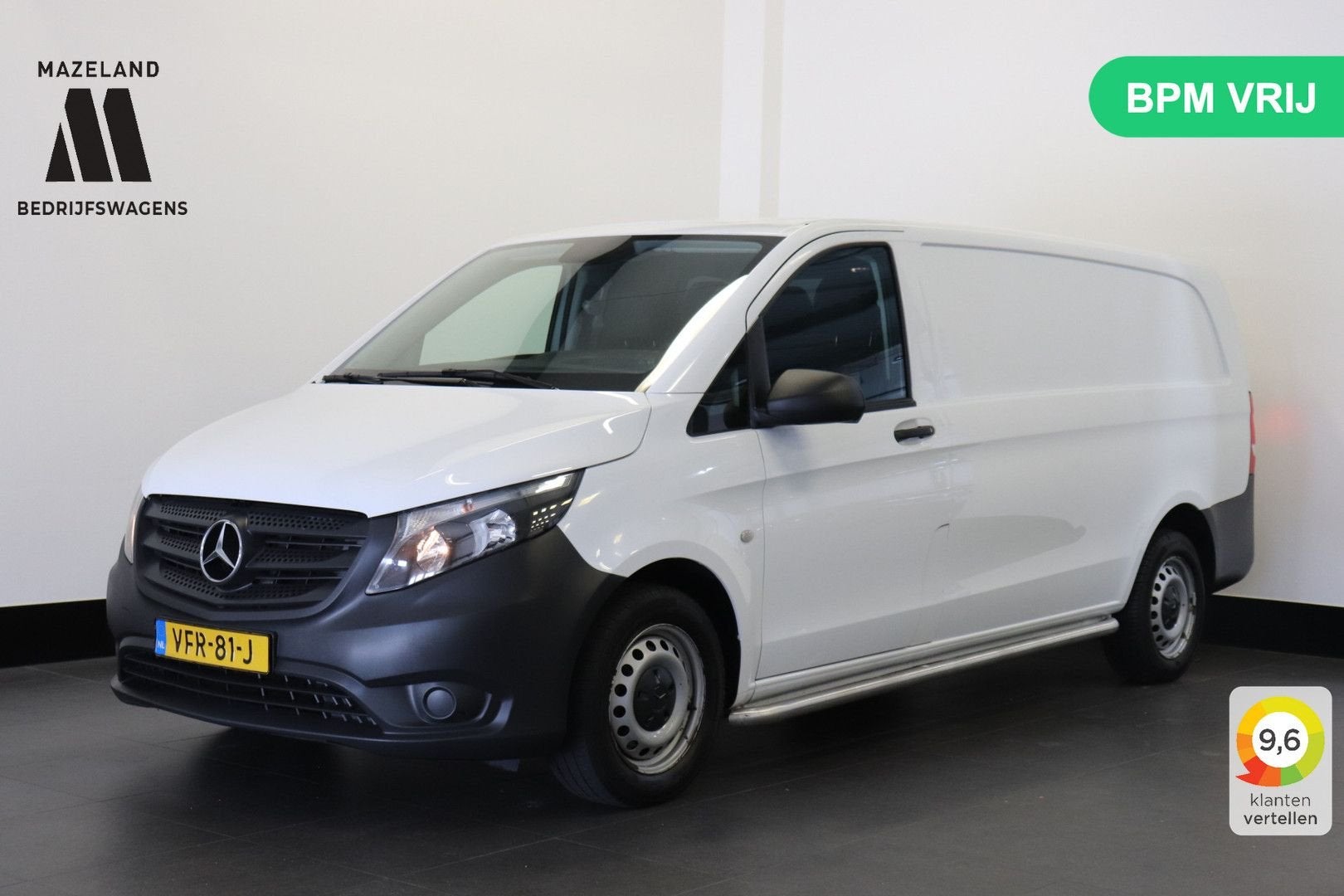 Mercedes-Benz Vito 110 CDI XL EURO 6 - Airco - Camera - €13., Auto's, Mercedes-Benz, Bedrijf, 200 g/km, Onderhoudsboekje