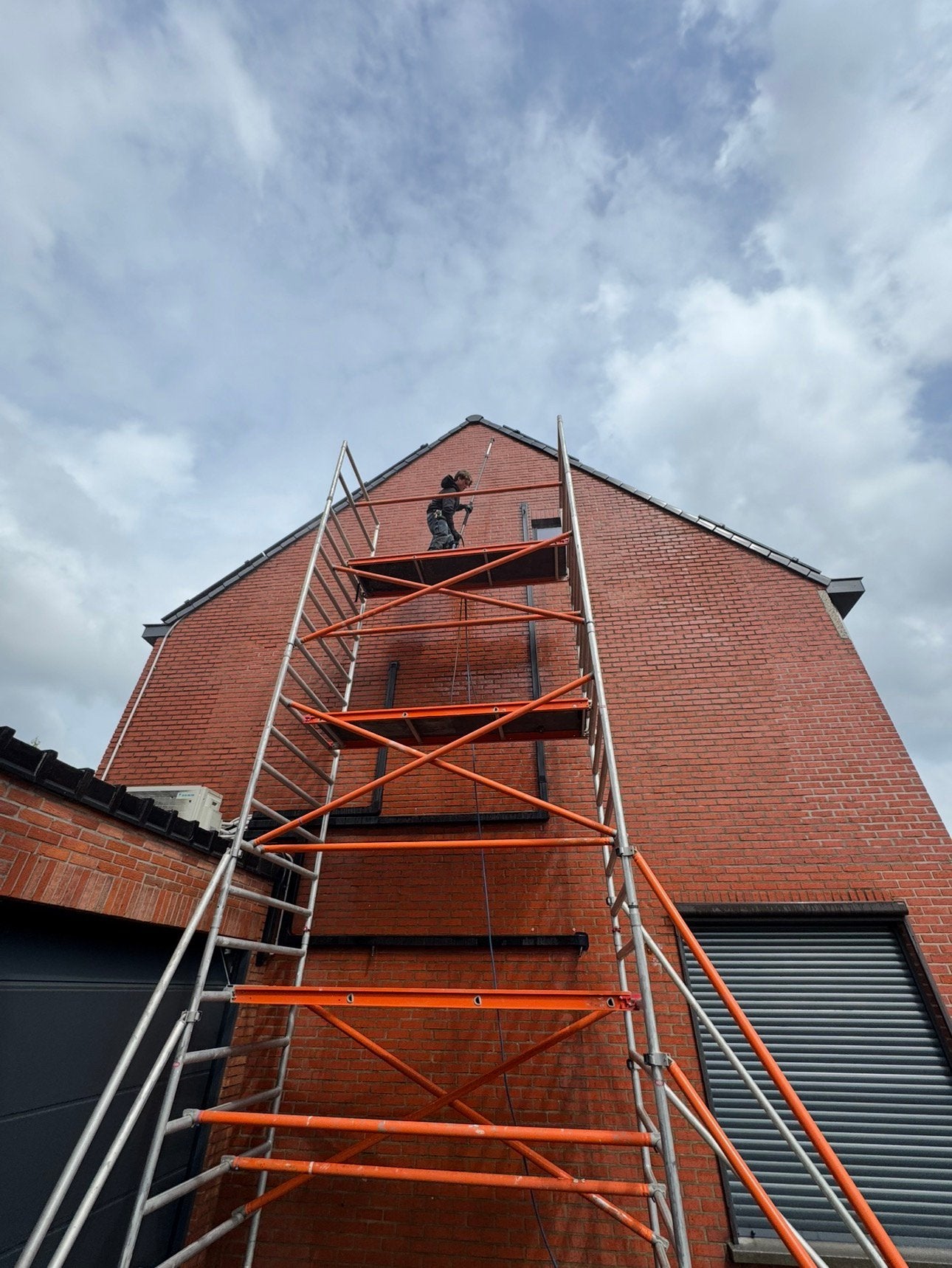 Altrex rol stelling 8m20 werkhoogte, Doe-het-zelf en Bouw, Ophalen, Gebruikt