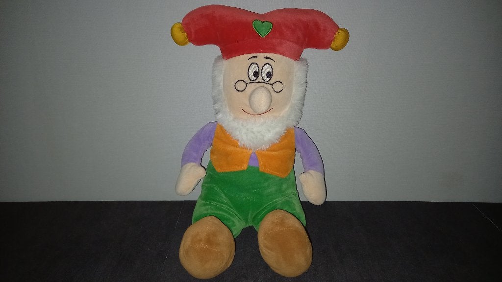 Grote Kabouter Plop knuffel, Ophalen of Verzenden, Gebruikt