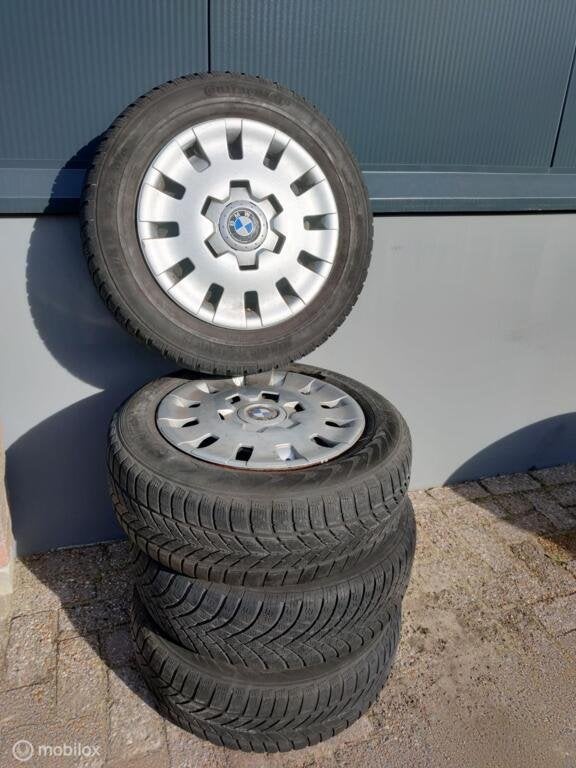 Winterbanden BMW Continental 195/65 R15 91T - 07825, Enlèvement, Utilisé