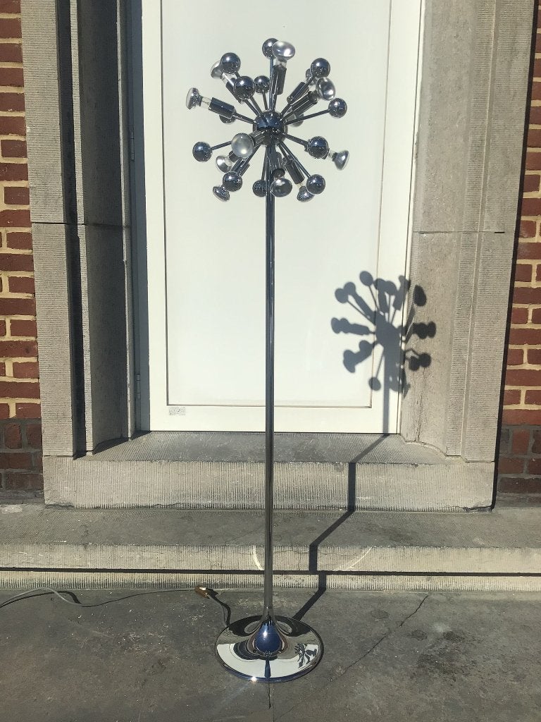 Vintage 60s Sputnik Floorlamp S.A. Boulanger, Ophalen