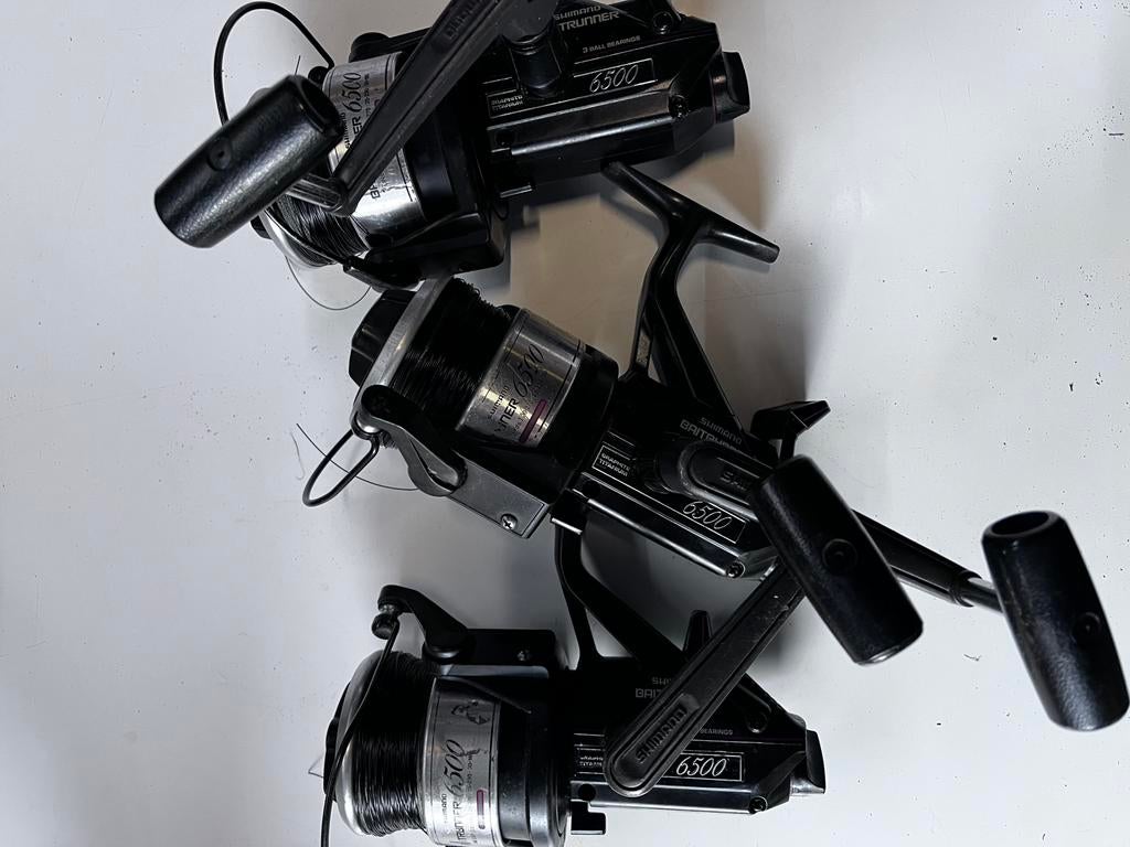 Set van 3 Shimano baitrunner 6500, Sports nautiques & Bateaux, Pêche à la ligne | Carpes, Enlèvement, Utilisé