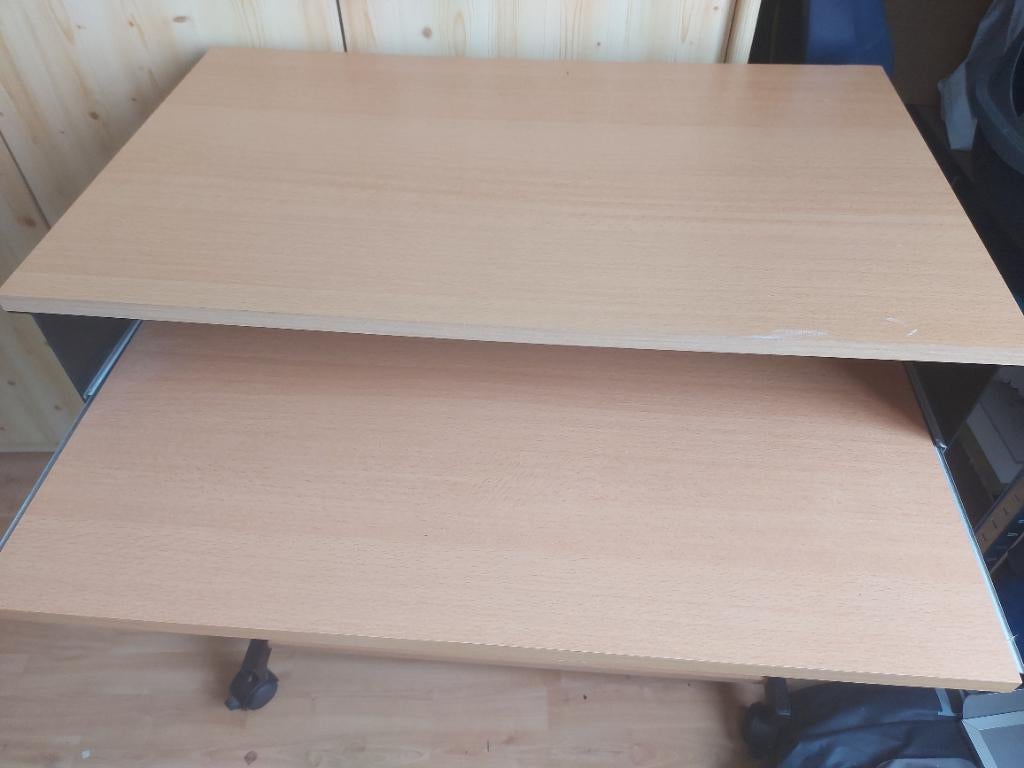 Computertafel, Ophalen, Gebruikt, 45 cm, Bruin