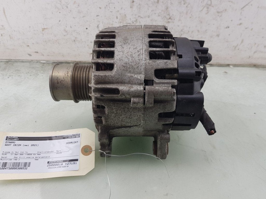 ALTERNATEUR Seat Ibiza V (KJB) (01-2017/-), Valeo, Utilisé, 100, rue de Courcelles
75017  Paris, FR, Seat