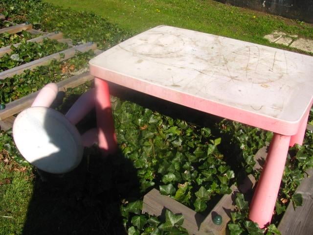 Gratis Ikea tafeltje en stoeltje, Kinderen en Baby's, Ophalen, Gebruikt