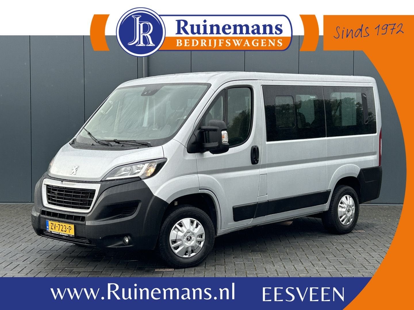 Peugeot Boxer 2.2 BlueHDI 141 PK / EURO 6 / L1H1 / 9 PERSOON, Auto's, Parkeersensor, 257 g/km, Te koop, Handgeschakeld