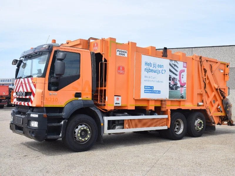 Iveco Stralis AD260S31 - VDK waste system Pusher 2000, Autos, Euro 5, Achat, Entreprise, Iveco
