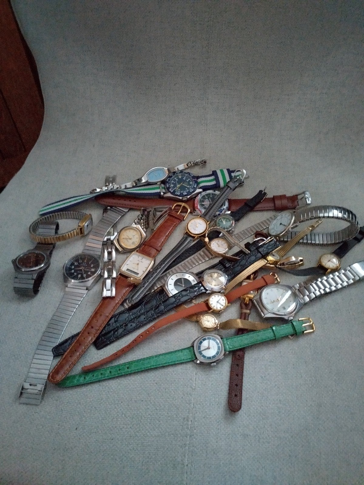 lot van 23 horloges, Ophalen of Verzenden