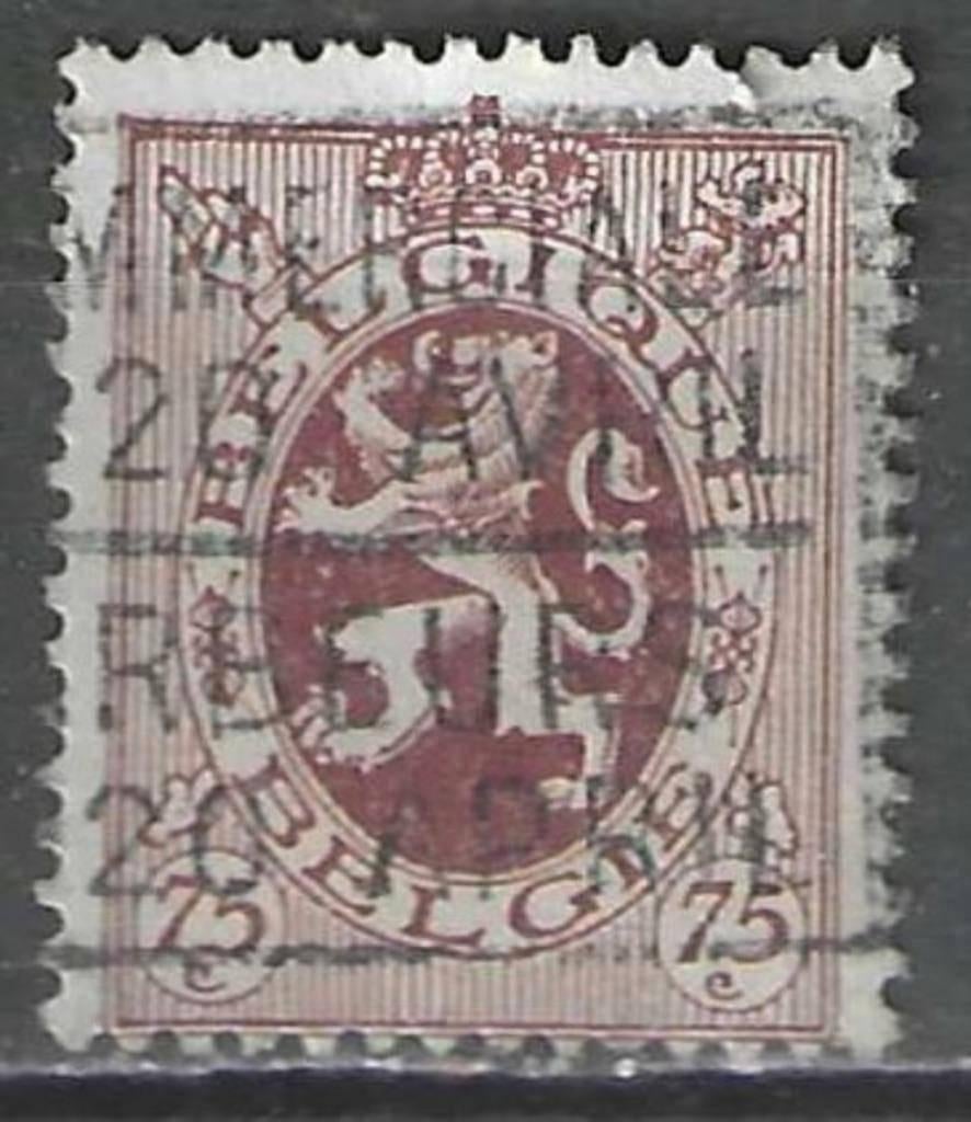 Belgique 1929/1932 - Yvert/OBP 288A - Lion héraldique (ST), Envoi, Affranchi, Oblitéré