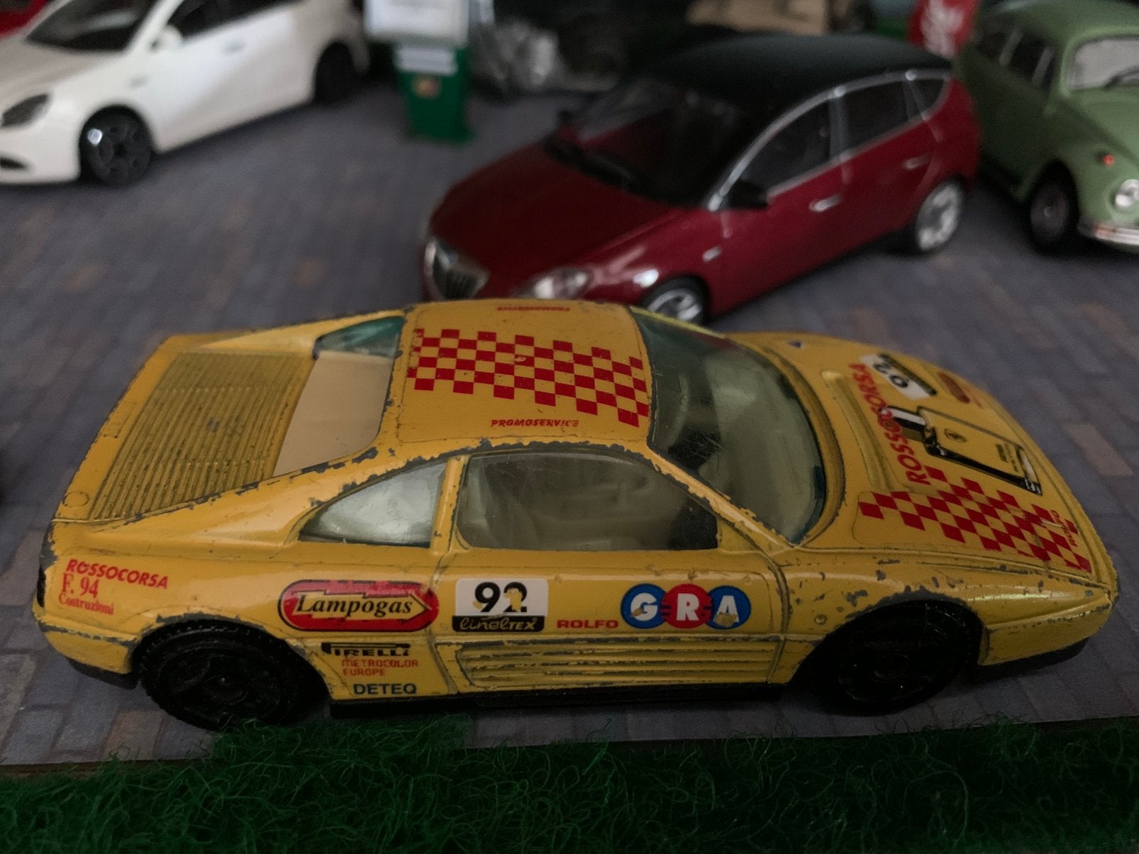 Ferrari 348 burago, Ophalen of Verzenden, Gebruikt, Auto