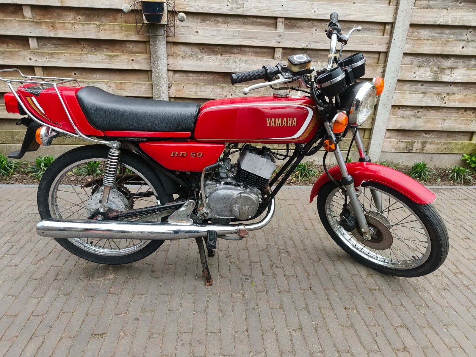 Yamaha RD 50, Ophalen, Yamaha