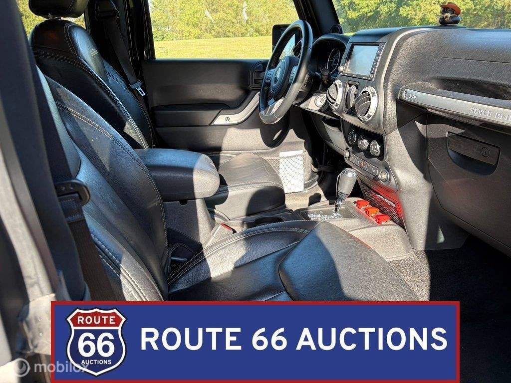 Jeep Wrangler | 2014 | Route 66 Auctions, Auto's, Gebruikt, Zwart, Bedrijf, Handgeschakeld