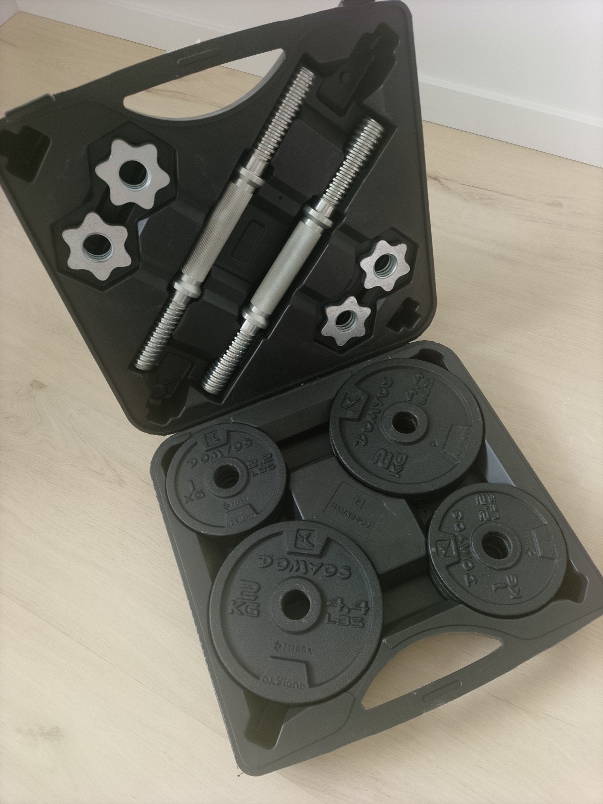 Gewichten set 20kg Decathlon, Sport en Fitness, Ophalen