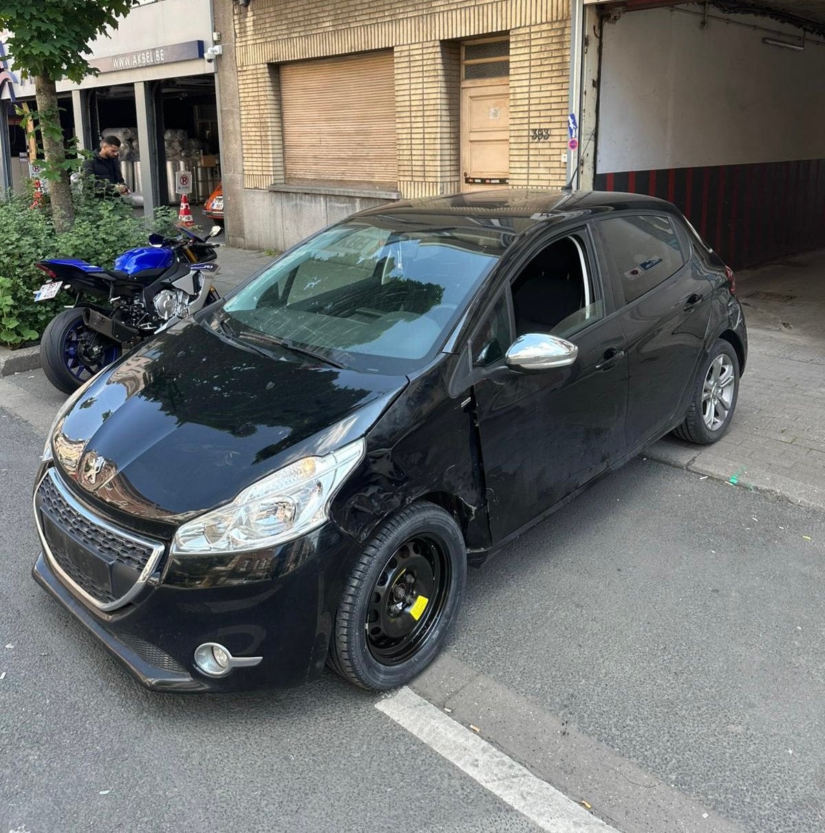Peugeot 208, Zwart, Handgeschakeld, 5 deurs, Particulier