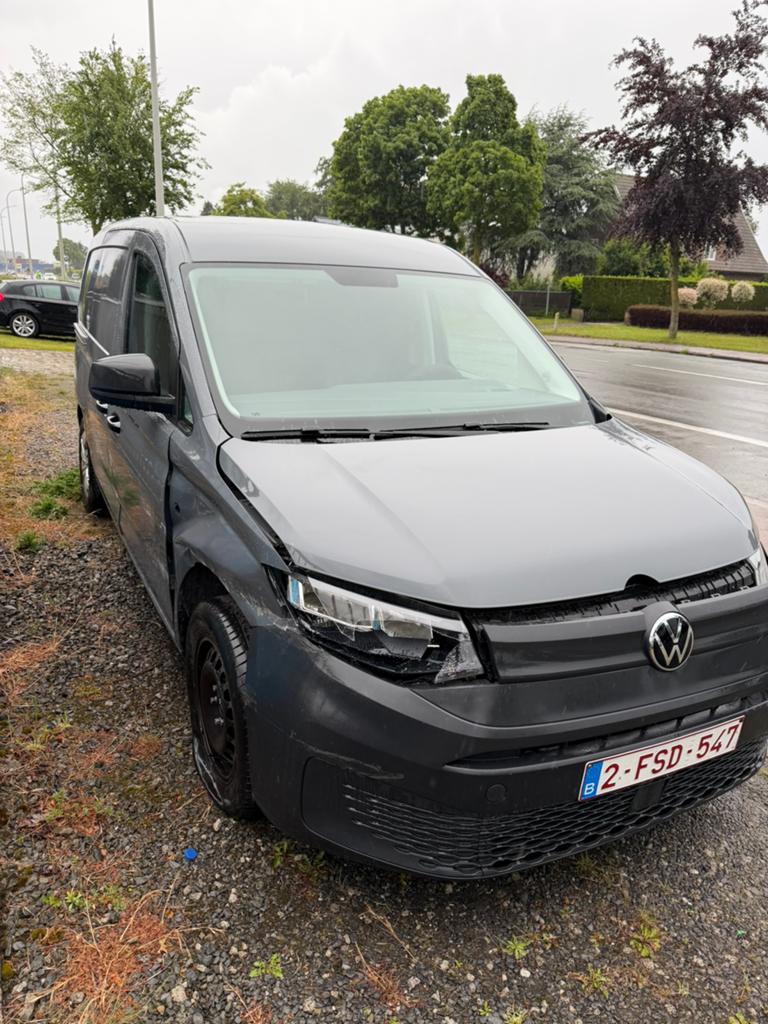 Ongevalwagen caddy 2024 benzine, Volkswagen, Particulier, Te koop, Benzine