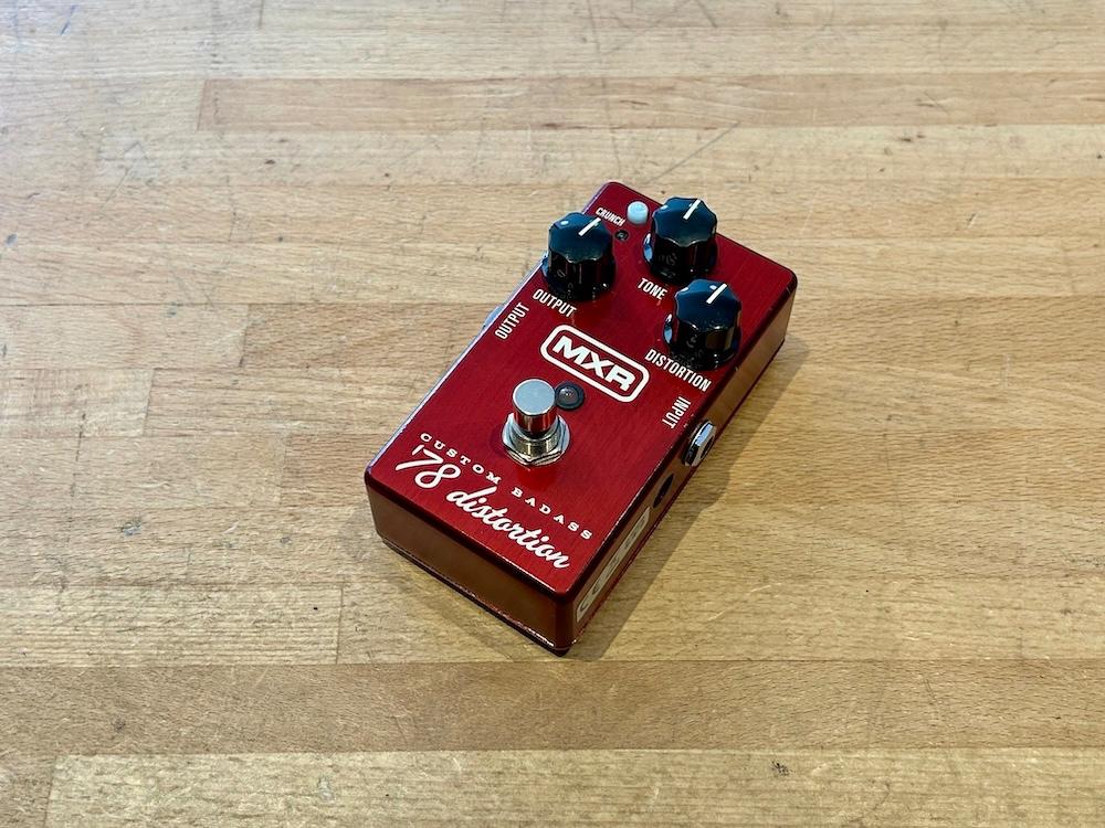 MXR M78FR Custom Badass ’78 Distortion, Ophalen of Verzenden, Zo goed als nieuw, Distortion, Overdrive of Fuzz