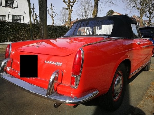 Fiat 1500 Spider 118K 1967 export US, foto 9
