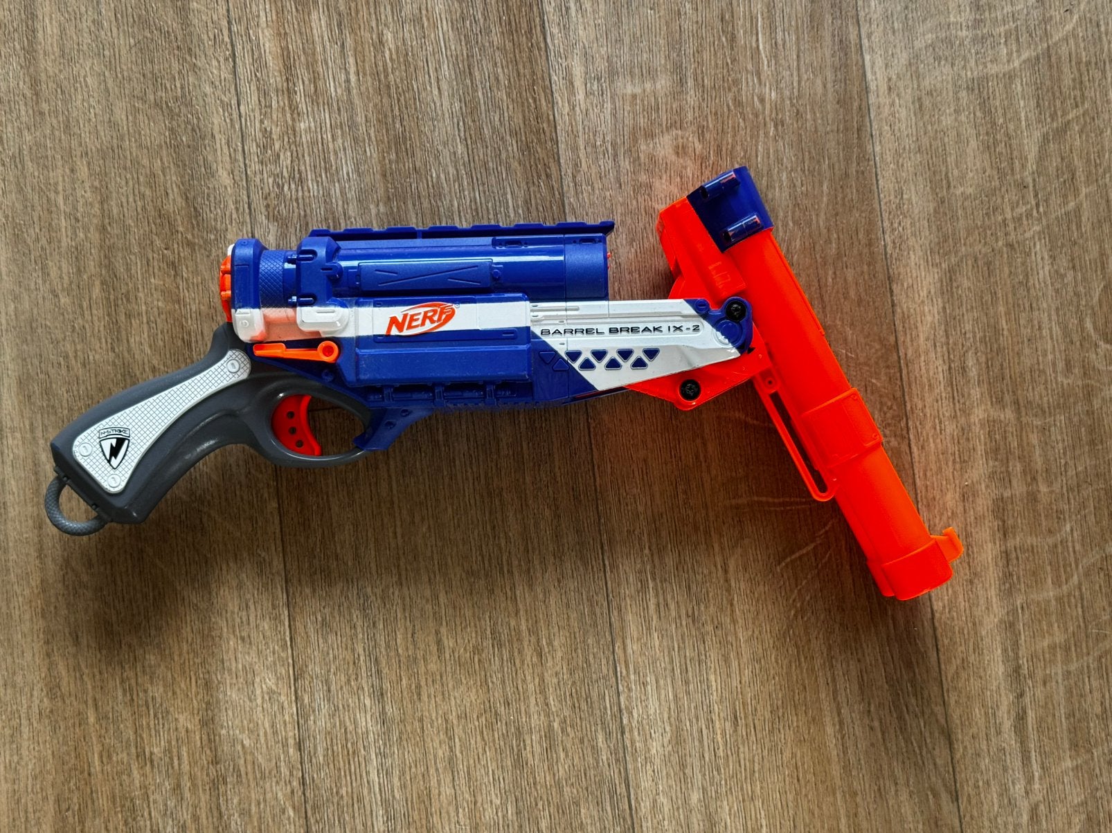 NERF N-Strike Elite Barrel Break IX-2 - Blaster, Kinderen en Baby's, Speelgoed | Buiten | Actiespeelgoed, Ophalen of Verzenden