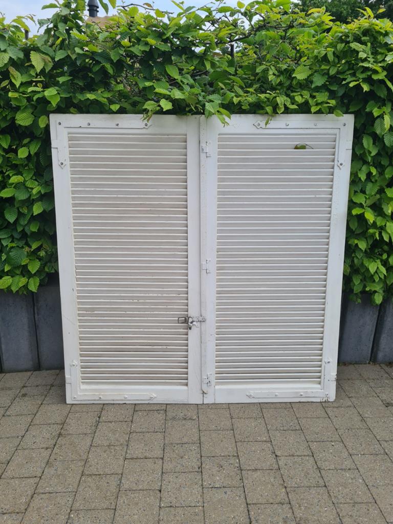 Oude houten luiken, Antiek en Kunst, Curiosa en Brocante, Ophalen