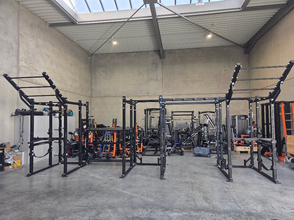 Zeer compleet Hammer Strength HD Athletic power rack, Enlèvement, Utilisé, Bras, Autres types