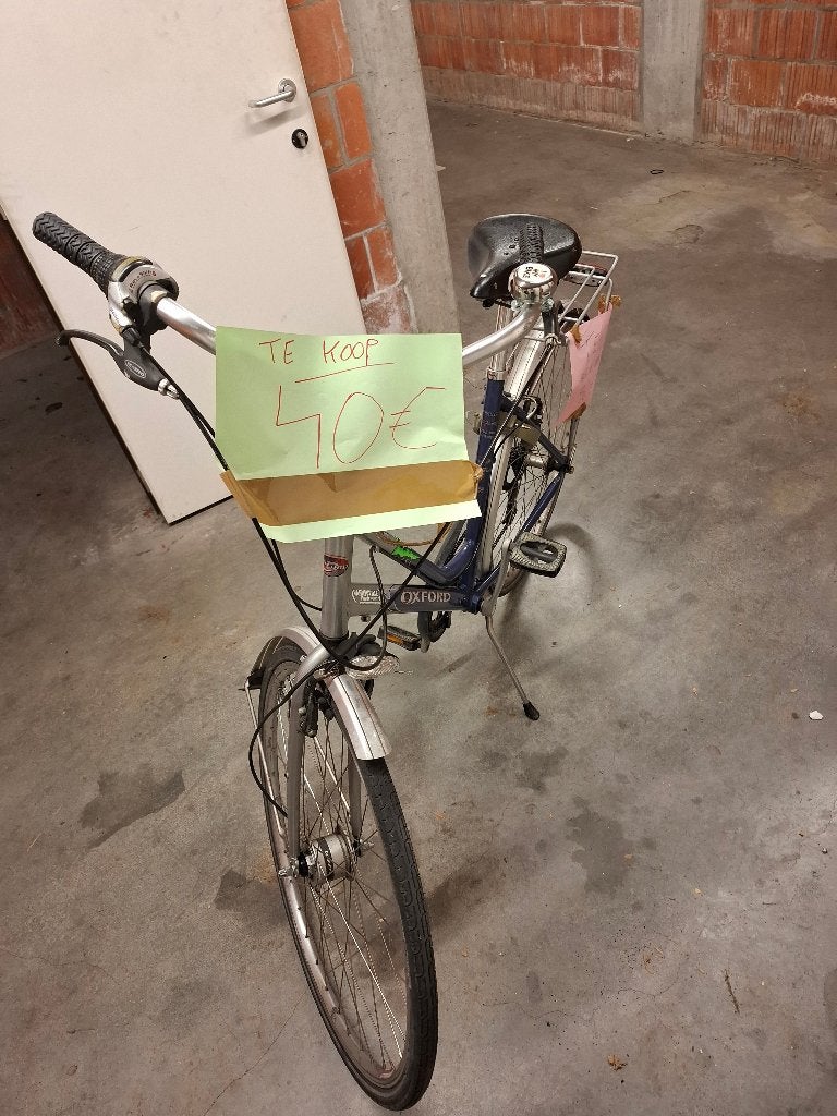 Dames fiets oxford in orde, Overige merken, Gebruikt, Velgrem, Versnellingen