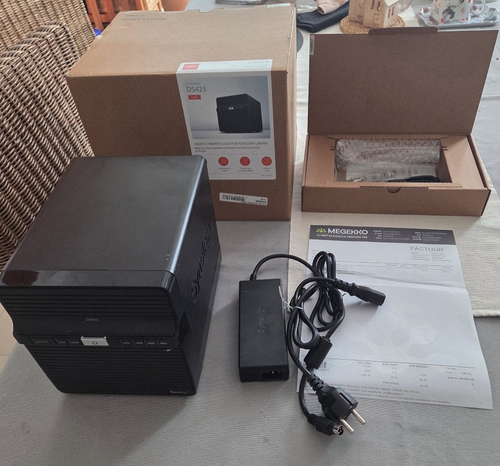 Synology DS-423 NAS, Computers en Software, Ophalen of Verzenden, Gebruikt