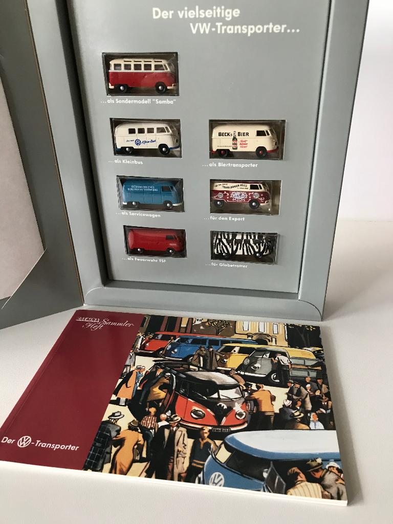 COFFRET / SET - VOLKSWAGEN T1 - BREKINA - 1:87, Envoi, Neuf, Bus ou Camion, Brekina