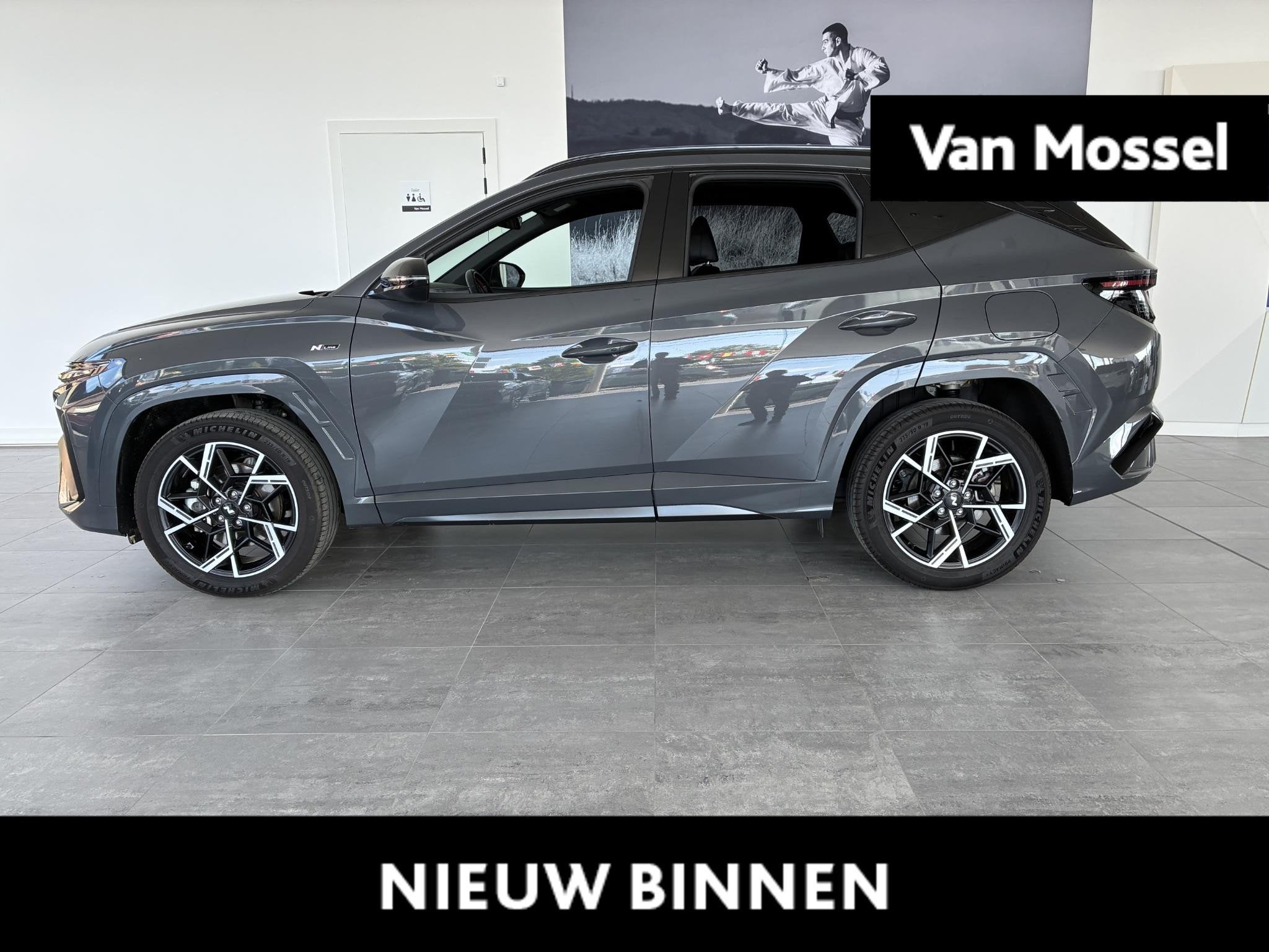 Hyundai Tucson 1.6 T-GDi 48V Feel N-Line 7-DCT, Argent ou Gris, Entreprise, 169 kW, Carnet d'entretien