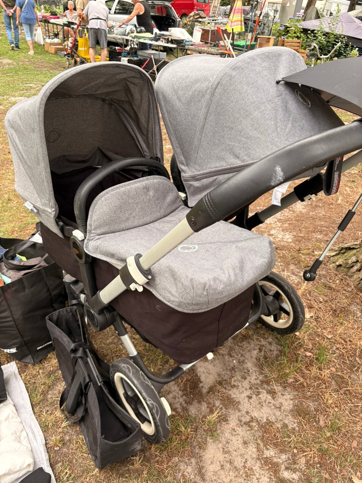 Tweeling buggy, Kinderen en Baby's, Kinderwagens en Combinaties, Ophalen, Zo goed als nieuw