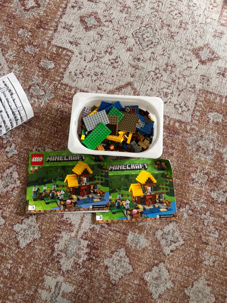 Lego minecraft 21144, Ophalen, Minecraft, Lego, Zo goed als nieuw