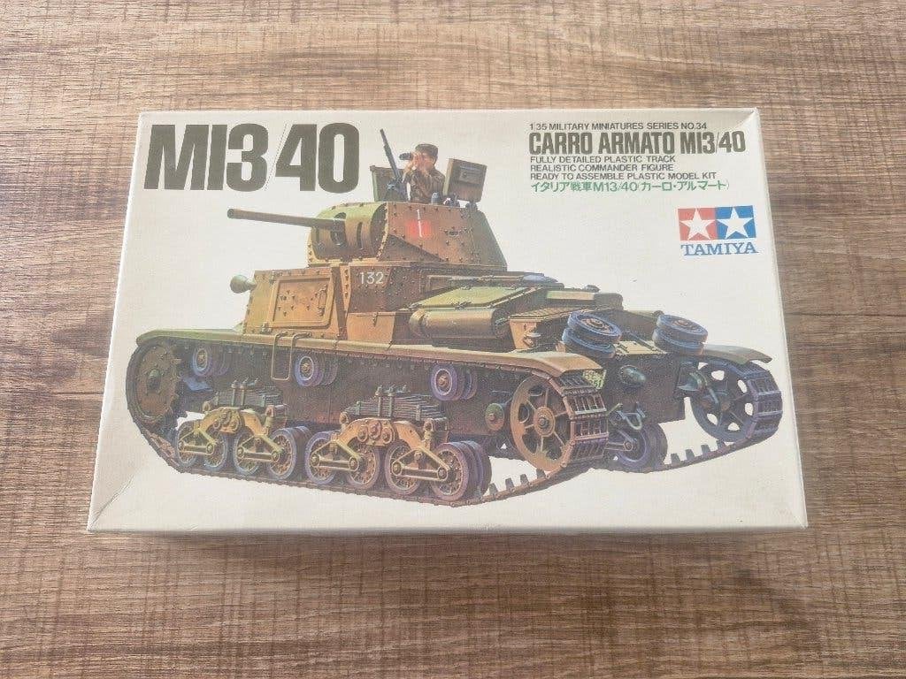 Tamiya 1/35 Carro Armato M13/40, Tank, 1:32 tot 1:50, Nieuw, Ophalen of Verzenden