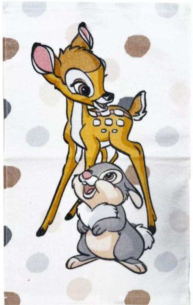 Bambi Handdoek / Gastendoekje - 30 x 50 cm - Disney, Enfants & Bébés, Bains & Soins, Enlèvement ou Envoi, Neuf, Autres types, Autres marques