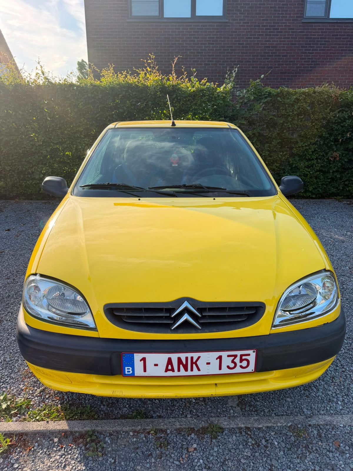 Citroën Saxo Hatchback, Auto's, Citroën, Particulier, Saxo, Benzine, 2 deurs, Geel, Blauw, Ophalen
