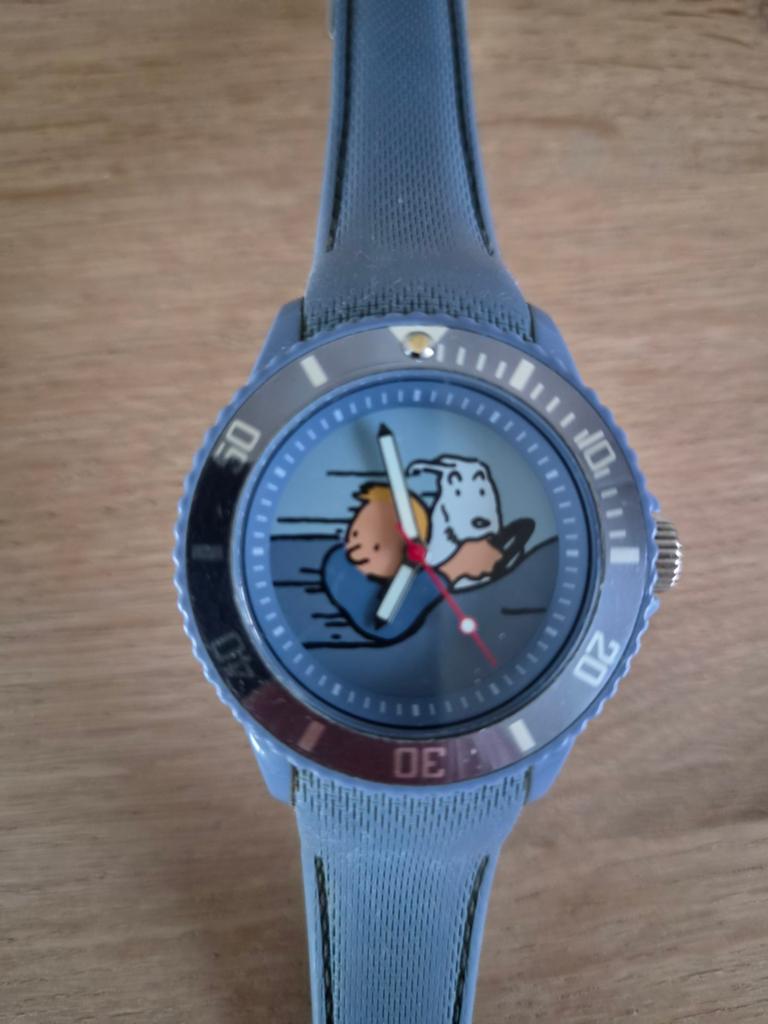 Polshorloge Kuifje, Handtassen en Accessoires, Horloges | Kinderen, Ophalen of Verzenden
